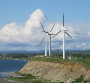 日本では自然エネルギーが冷遇されてきた=北海道苫前町
